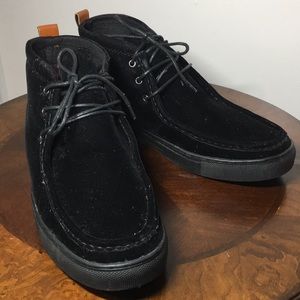 Black Suede Men’s Chukka Sneaker